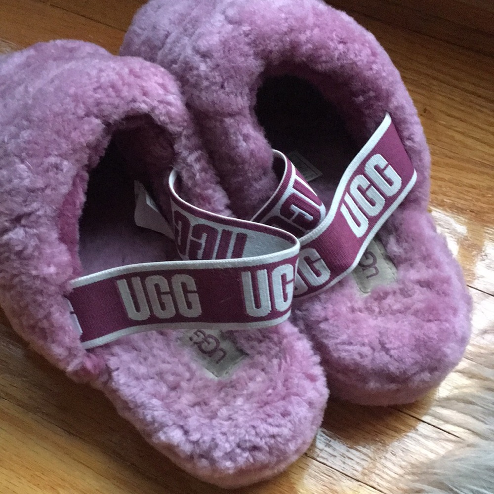 Ugg Pink Platform Slippers - image 3